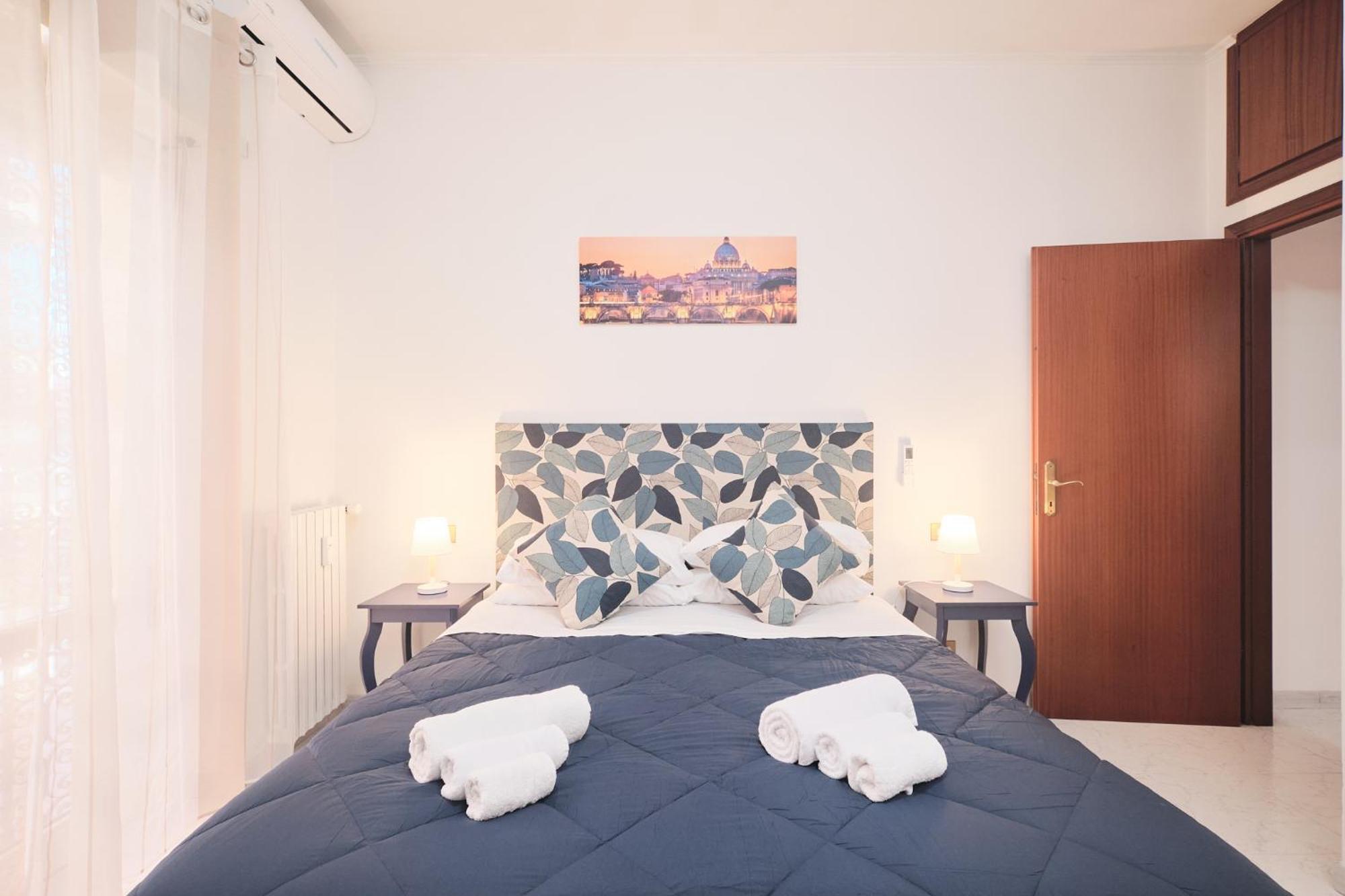 Parcheggio Gratuito, Wi-Fi -Netflix & Ac Apartment Rome Luaran gambar